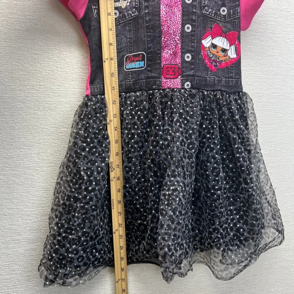 LOL Surprise DIVA Girls Short Sleeve Hooded Cosplay Dress‎ Med 7/8 L.O.L.